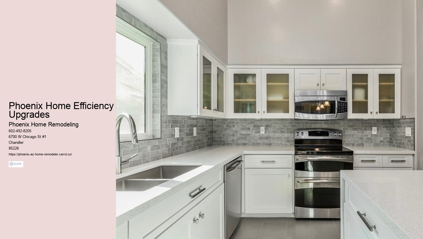 Phoenix Home Efficiency Upgrades