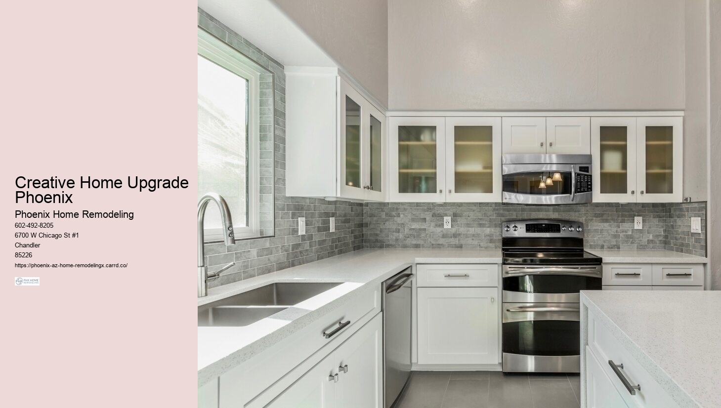Creative Home Upgrade Phoenix