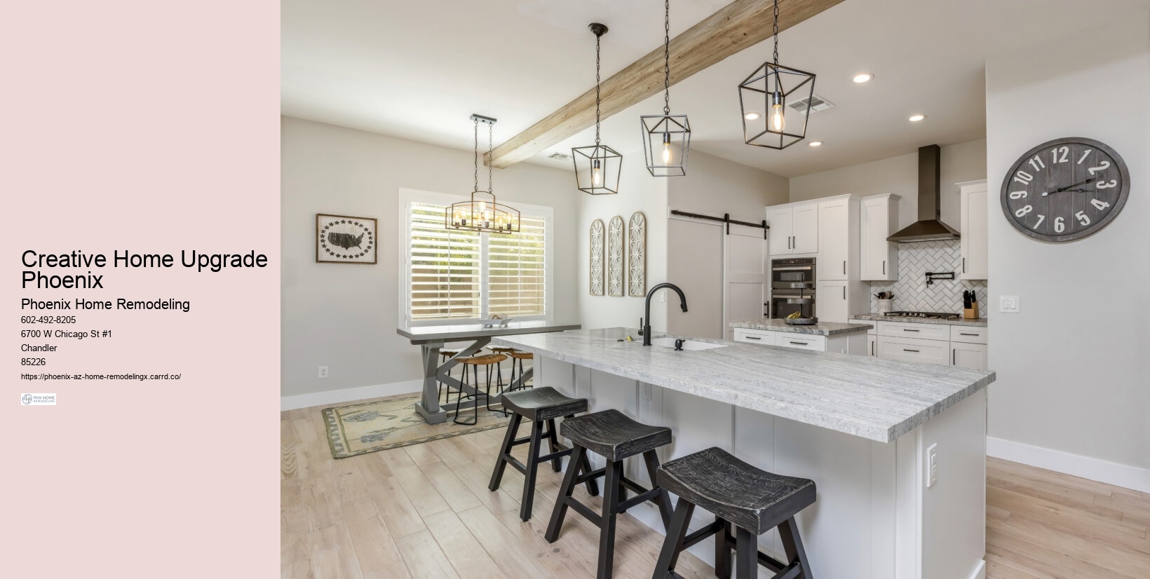 What are the best materials for living spaces in Phoenix