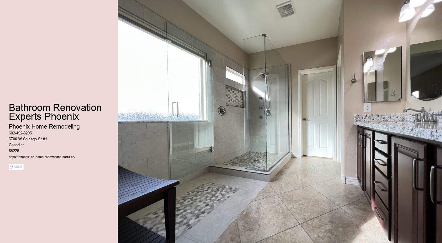 Bathroom Renovation Experts Phoenix